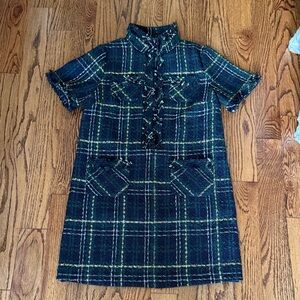 Pomander Place plaid dress new never worn size small